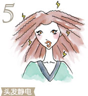 头发静电